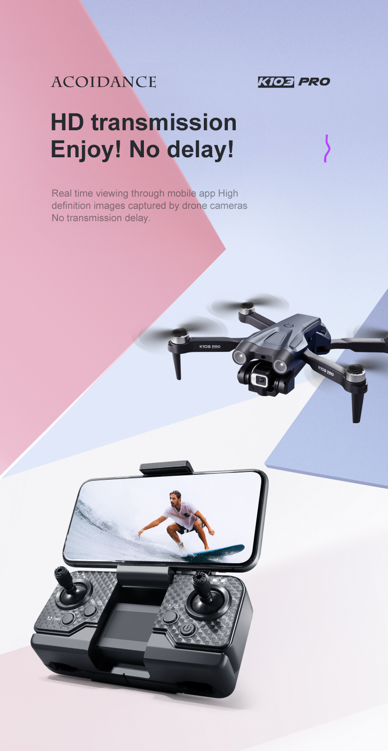 Done Brushless Drone 4k Dual Camera Optical Flow Altitude Hold Gesture Video Photo Toy Drone 200m Remote Dron Gyro drone