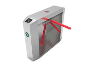 China Light Indicator IP45 SS304 Tripod Turnstile Gate 510mm Arm wholesale