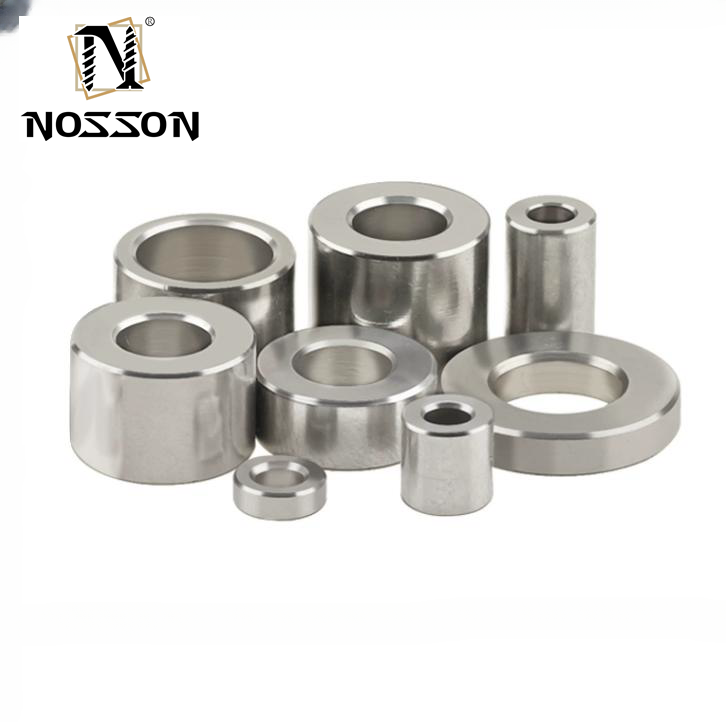 6mm 8mm 10mm Style Bonded Aluminium Countersunk Round Threaded Tube Bushing Spacers Sleeve Metal Stainless Steel Bushing
