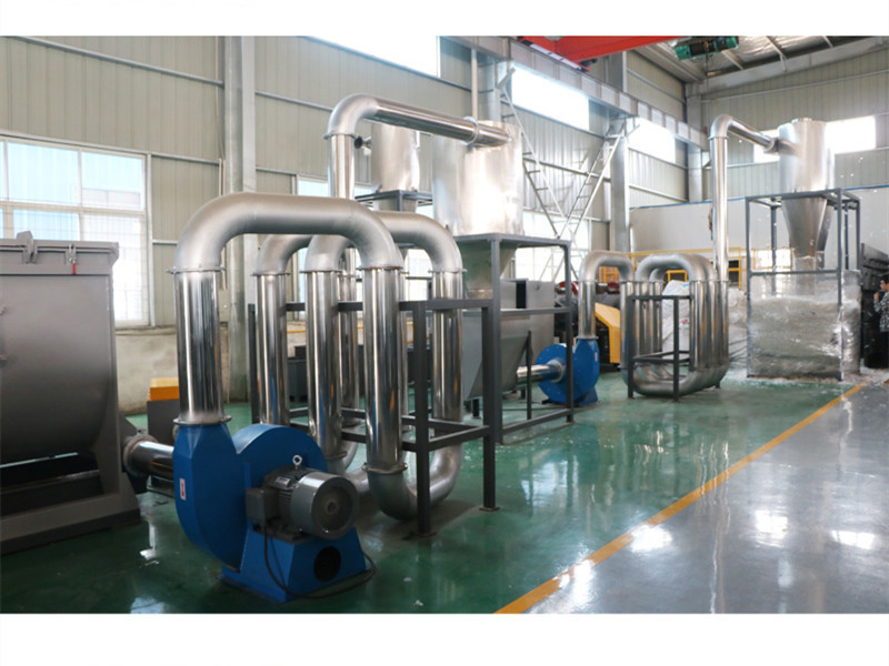 Custom Plastic Recycling Washing Line For Pp Pe Abs / Ps Rigid Form Bottle Recycled Waste Bottle