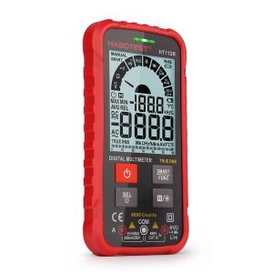 China 600A 600V 2xCR2302 Batteries Red Smart Tester Digital wholesale