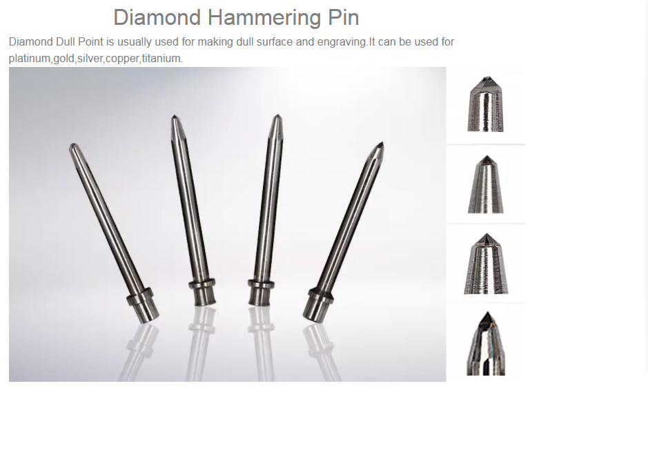 4 Points 4 Facets PCD Diamond Dull Pin