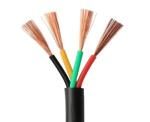 China Soft 3*0.3mm 3*0.5mm 3*0.75mm PVC Insulated Wire Cable Copper Core wholesale
