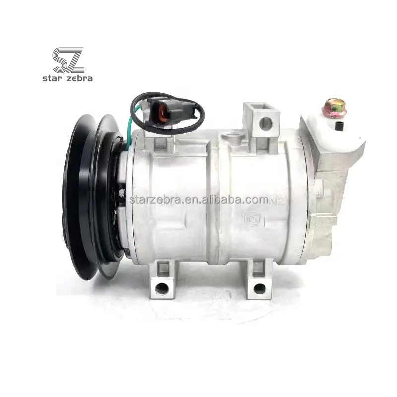 Auto Ac Compressor ST280301 EX200-6 DKS15C Air Conditioner for HITACHI Engine Model Excavator