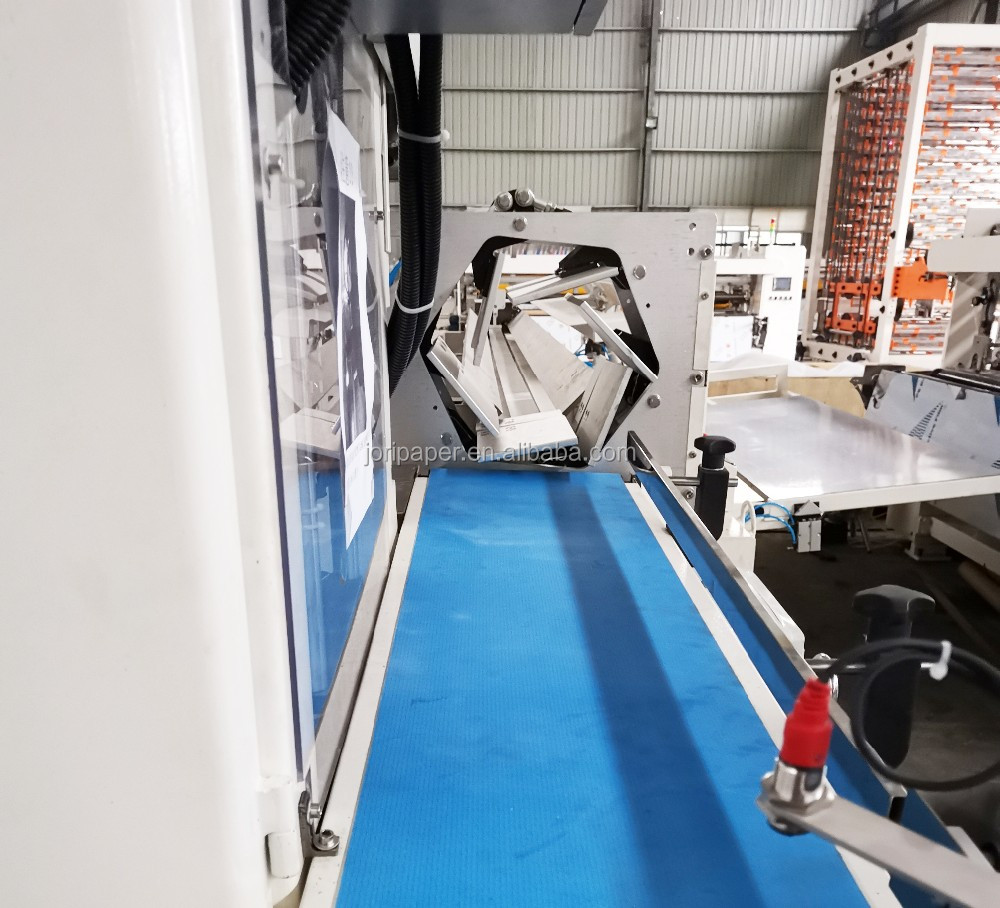 Fully Automatic Toilet Roll Tissue Maxi Roll Log Band Saw Cutting Machine