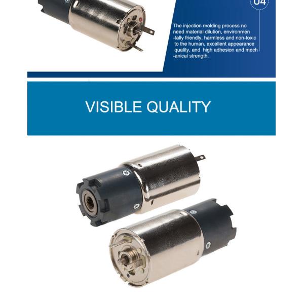 530rpm 4A Plastic Precision Gear Motor With 26mm Planetary Gearhead