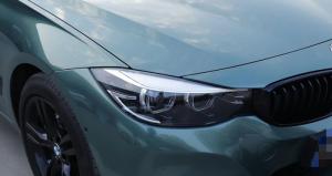 China Bubble Free Swipeable Gloss Car Vinyl Wrap Titanium Steel Grey wholesale