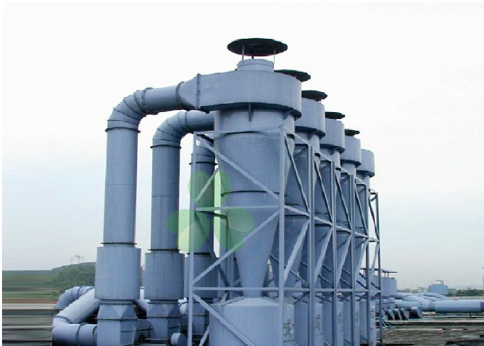 Centrifugal Cyclone Dust Collector Cyclone Separator For Cement Plant Simple Structure