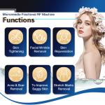Radio Frequency RF Microneedling Machine Skin Tighten Wrinkle Reduction Anti