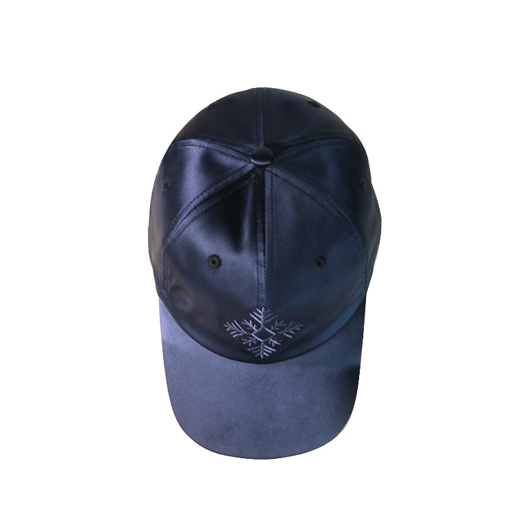 Personalized Embroidered Baseball Caps / Satin Baseball Hat With Rhineston