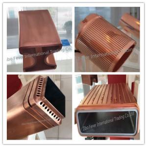 China Customized Copper Mould Tube H Types Metallurgy CCM Spare Parts wholesale