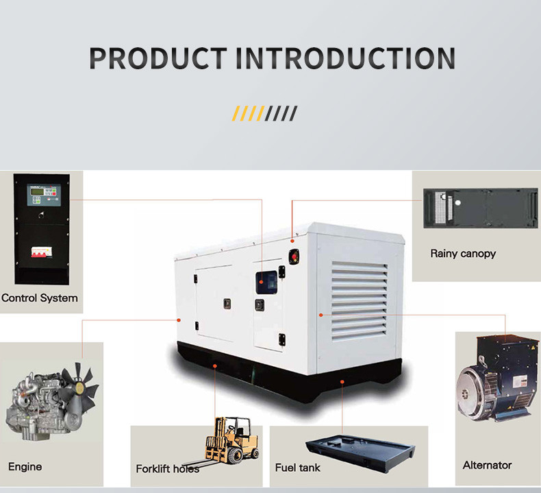 80kw Autonomous Silent Dg Set Diesel Generator For Home Use