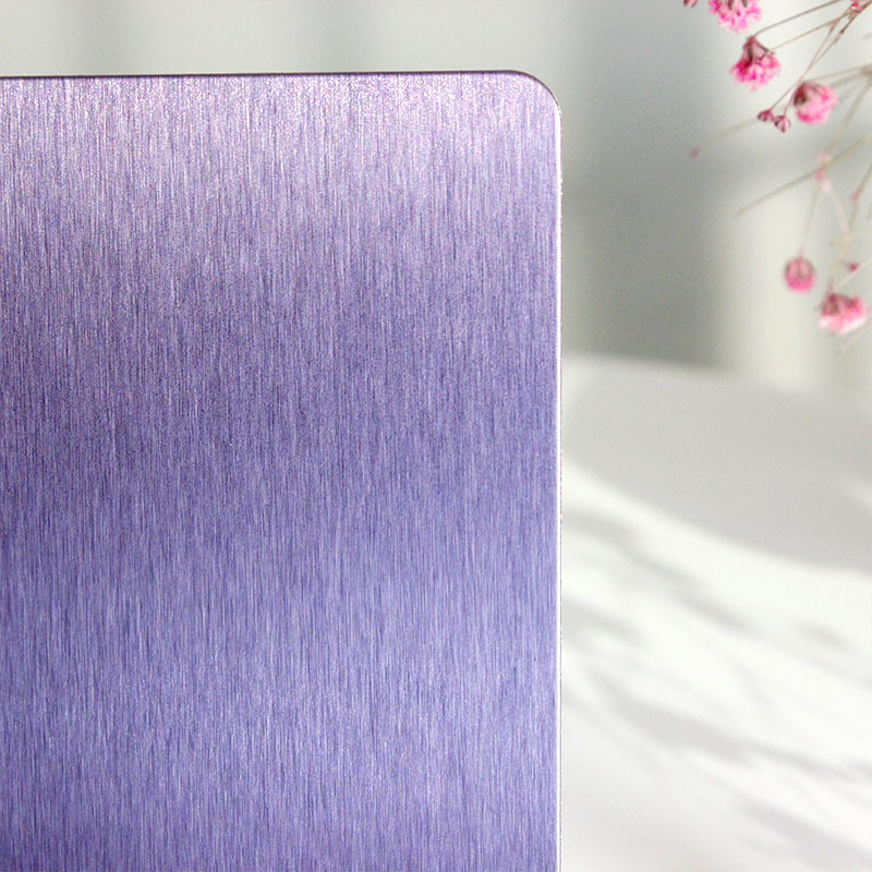 JIS Brushed Stainless Steel Sheet 0.8mm Thick For Wall Decorative