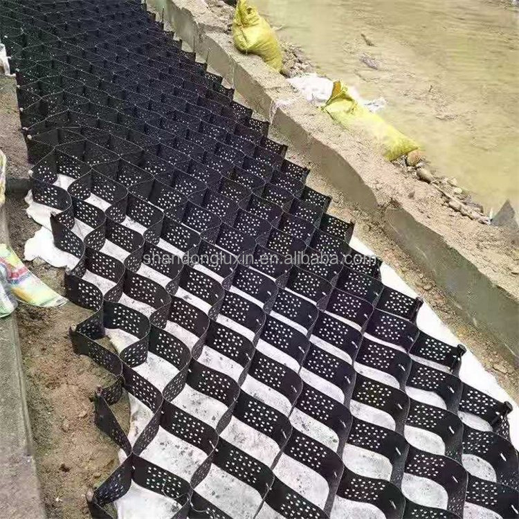 High Peel Strength Honeycomb Gravel Grid for Ground Reinforcement and Stabilization