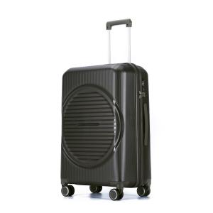 China 210D Lining ODM Black Lightweight Hard Suitcase wholesale