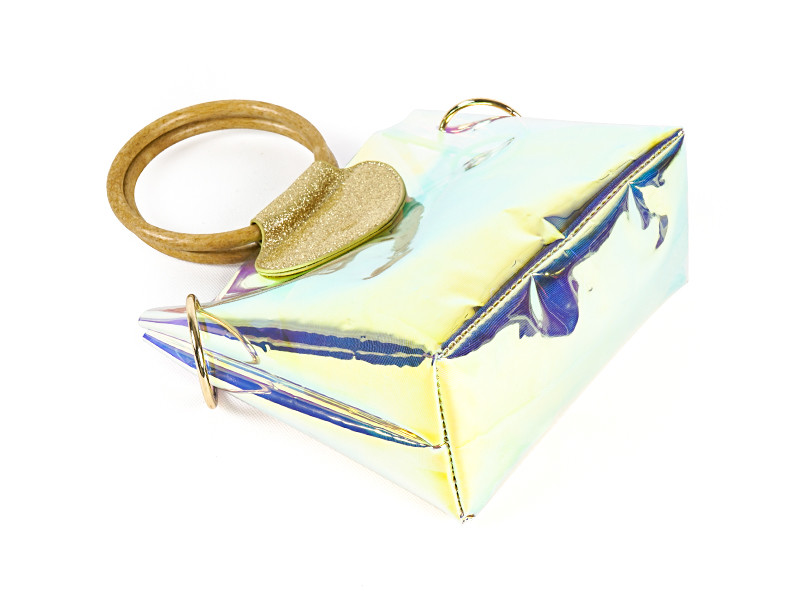 Large Capacity Holographic PVC Tote Handbags For Women