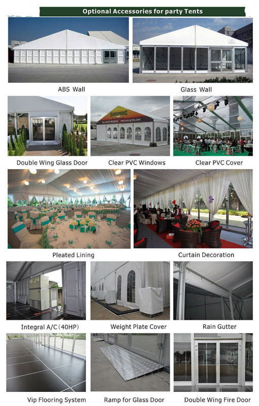 Waterproof Aluminium Frame Tent Durable Movable Aluminum Frame Canopy Tents