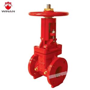 China OEM 200 PSI Fire Fighting Valves Q42F Handwheel Light Weight wholesale