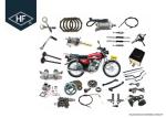 HONDA Motorbike CG125 Spare Parts 125cc With Side Cover / Kick Stand