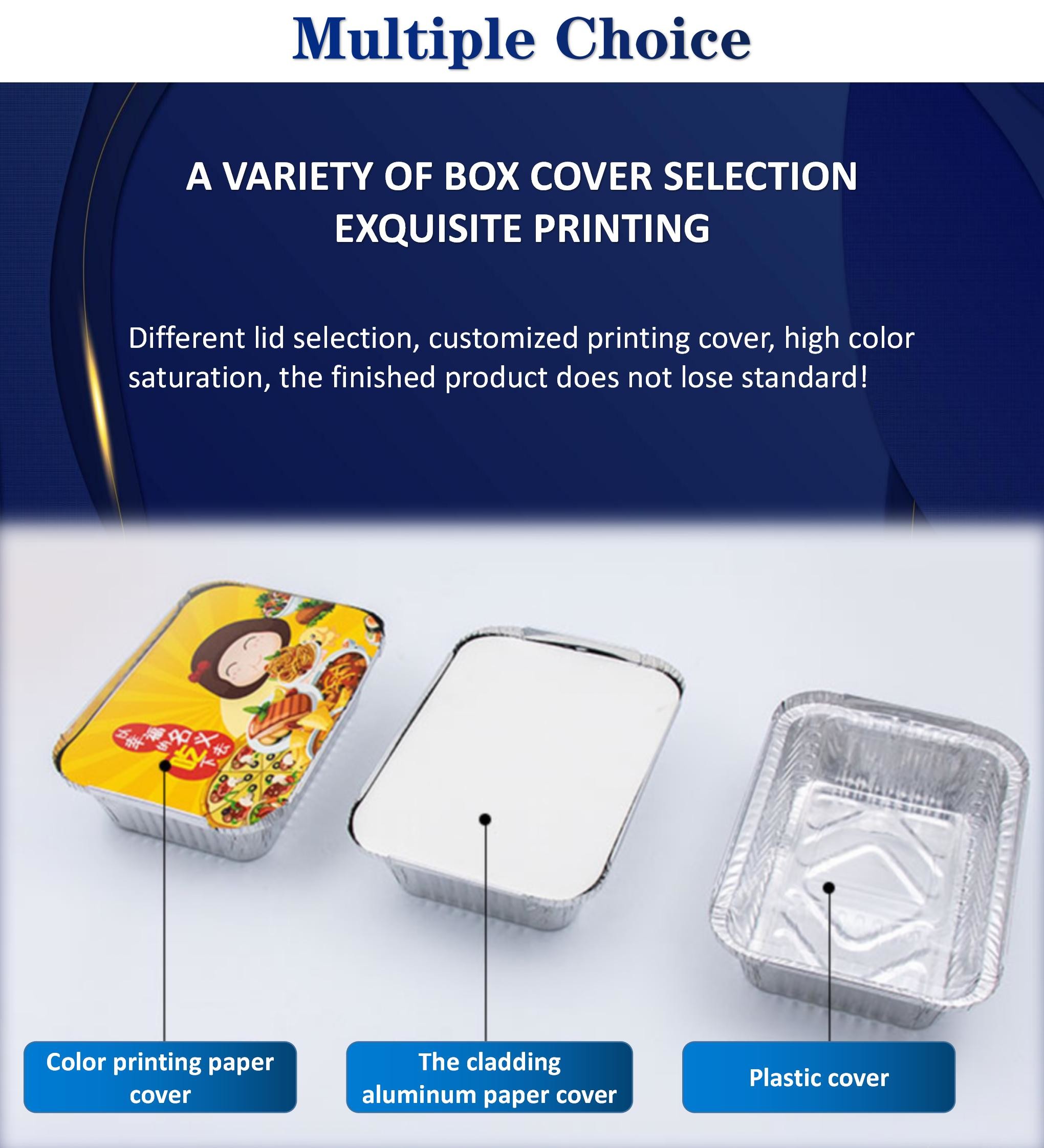 Disposable Aluminum Foil Lunch Box Small Hot Pot Takeout Pot With Grilled Fish Aluminum Foil Meal Heated