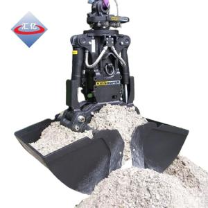 China 1000mm Excavator Clamshell Bucket Backhoe 360 Degree Rotation wholesale
