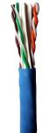 Communication Unshielded Cat6a UTP Cable DRUM 10G At 500MHZ Fire Resistance