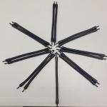 28mm Silicone Flexible Gooseneck Tube , Bendable Stainless Steel Tubing For Lamp