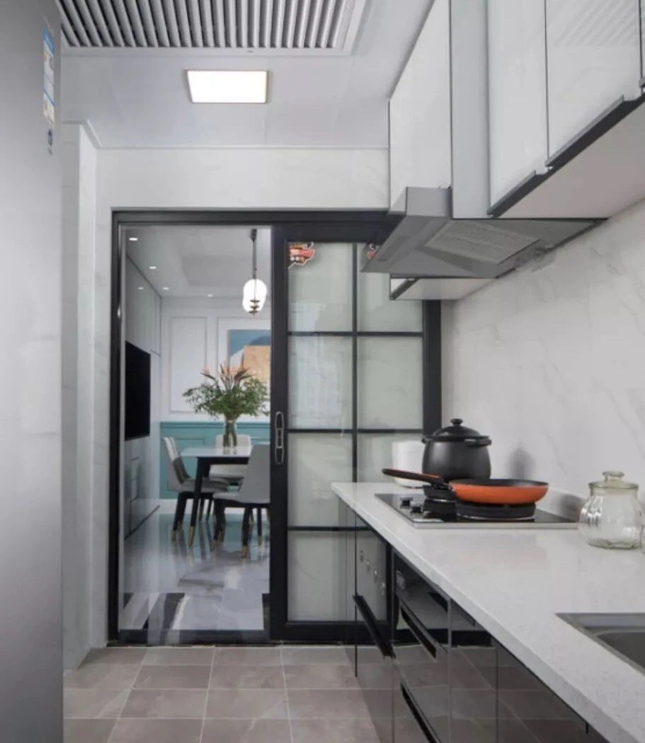 3mm T5 Horizontal Sliding Door Anodized Aluminum Profile