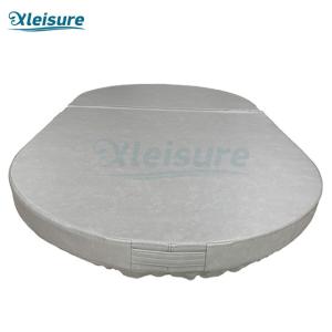 China Warranty-protected Oval Spa Thermal Cover Vinyl Hot Tub Spa Lid For Cedar Barrel Hot Tub Bathtub wholesale