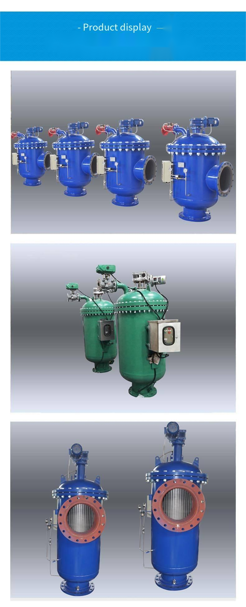 Full Auto Cleaning Water Filter for Heavy-Duty Industrial Applications Weight KG 62