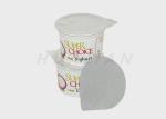 Printed Heat Seal Laminated Aluminum Foil Food Labeling Stickers