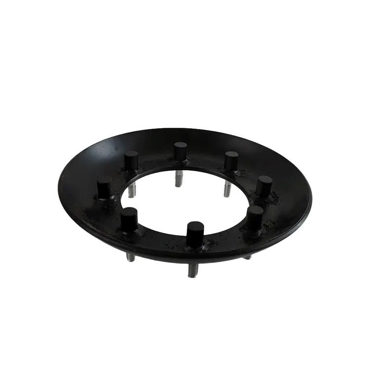 Bernet Durable Iron Steel 8 holes Bottom Valve Flange for Fuel Tanker
