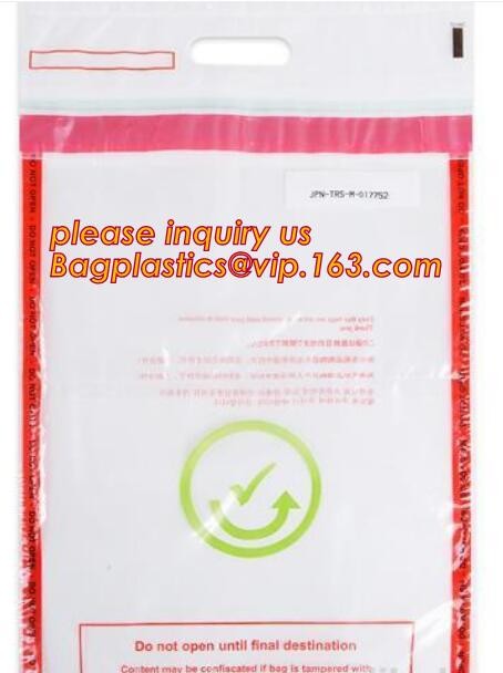 security deposit bags bank deposit bags cash deposit bags, general bank plastic deposit bags supply, Coin and Bank Note