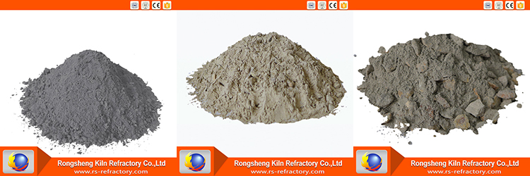 Rongsheng Refractory Steel Fiber Reinforced High Alumina Castables for CFB Boiler