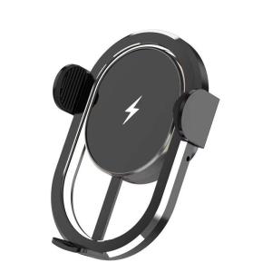 China Qi 10W 7.5W Stalinite Car Mount Wireless Charger Auto Clamping wholesale