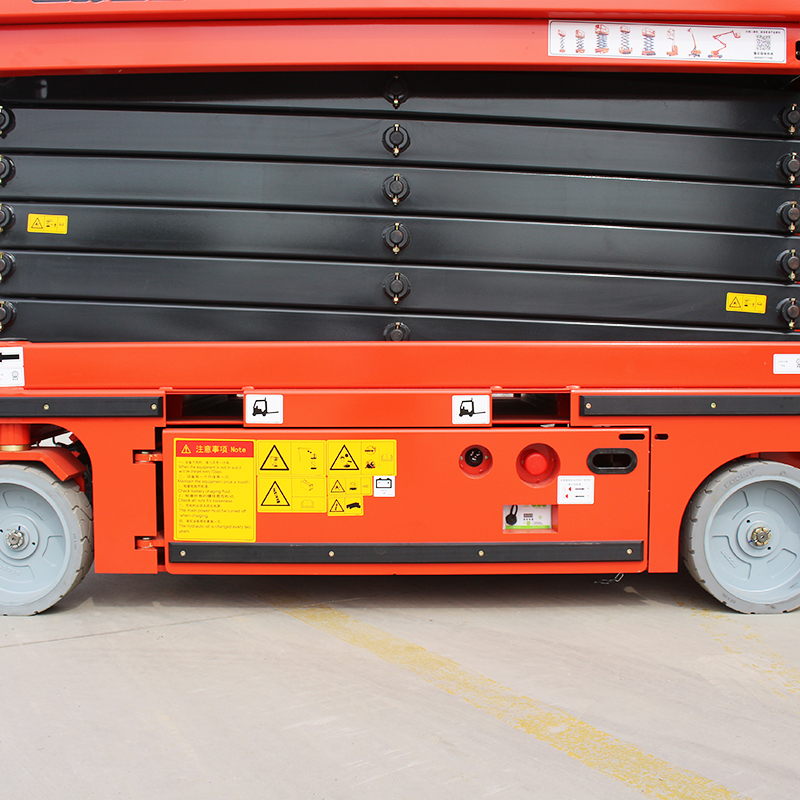 SNSC 6m 8m 10m 12m 14m Mobile Aerial Working Platform Scissor Lift at Affordable Cost