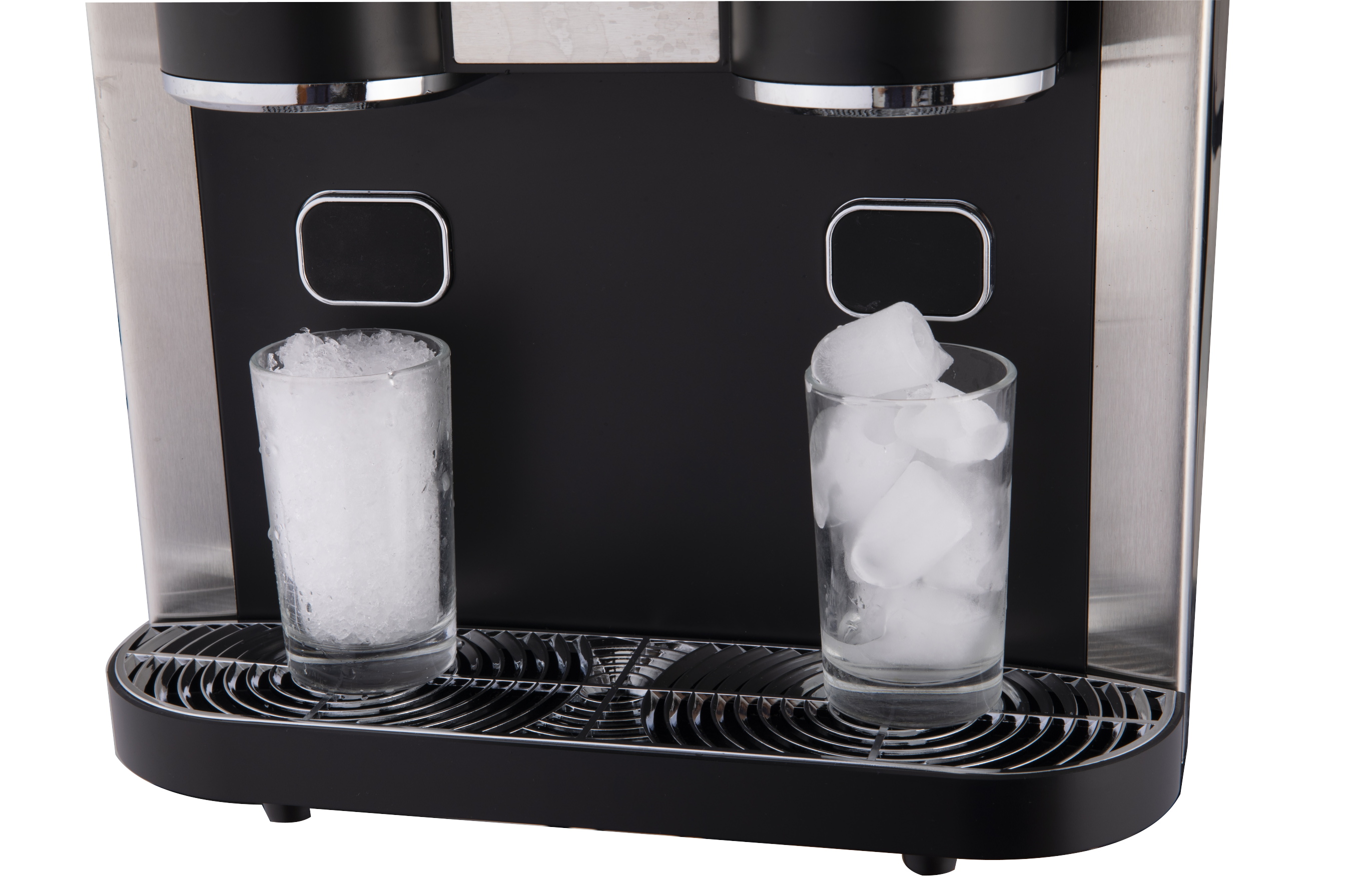 Ice Cube Maker Electric Stainless Steel 18kg Small Countertop Portable Ice Block Machine for Commercial Home