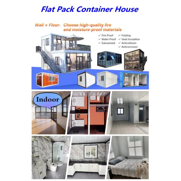 Detachable 20ft 40ft Container House Modular Detach Container Home Portable Prefabricated