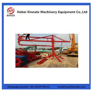 China 12m 18m Concrete Boom Placer Manual Electric wholesale