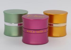 China Aluminum Frosted Cosmetic Jars , Hand Cream 50ml Cosmetic Containers wholesale