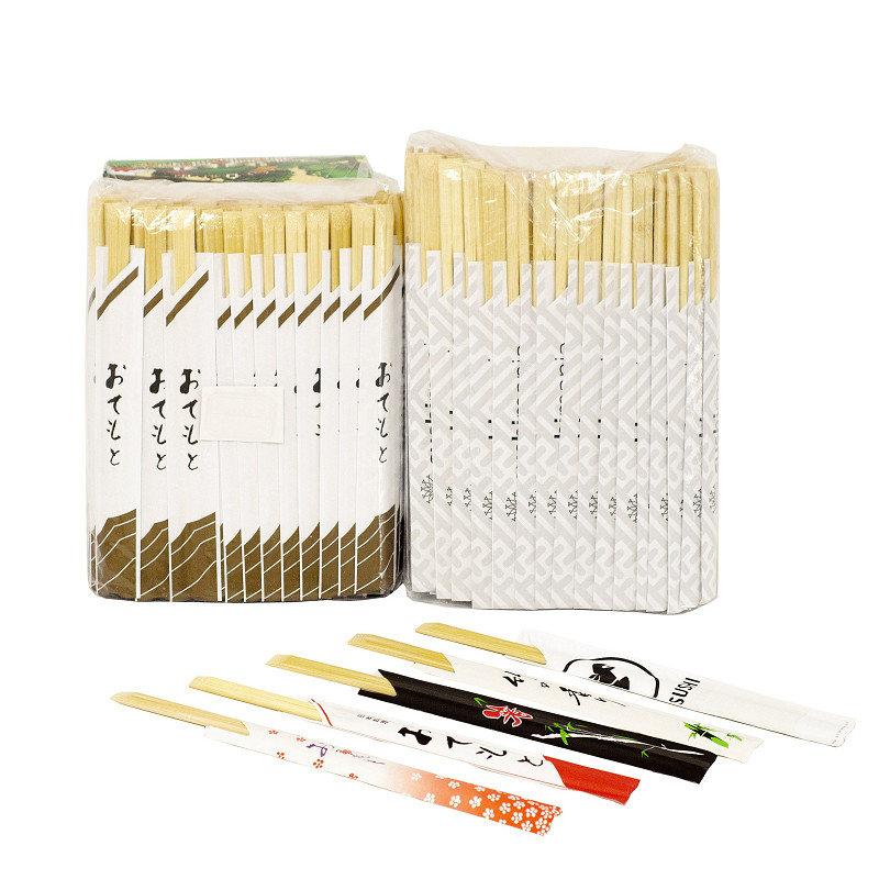 Chinese 100% Nature Bamboo Sushi Disposable Chopsticks at 18cm/21cm/24cm