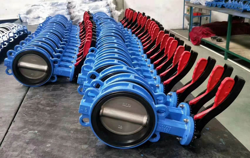 PTFE Actuator Stainless Steel 304 Soft Sealed Butterfly Valve for Customized Port Size