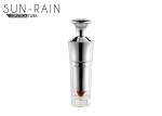 Round Plastic Lip Protector Packaging Clear Gold Lipstick Tubes SM001