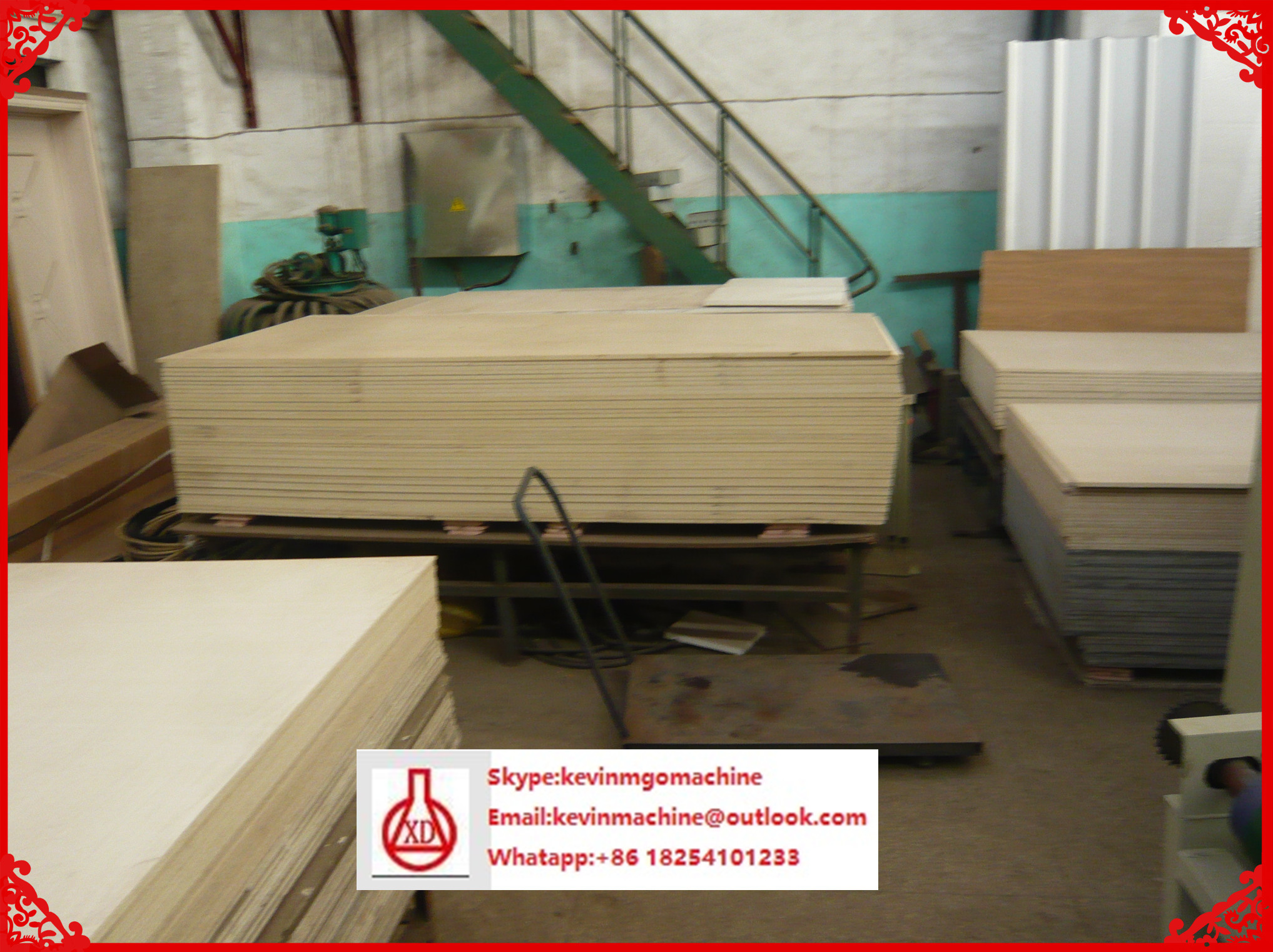 Fiber Cement Wall Panel Making Machine for 18KG/M3 EPS Density Board 35KW Power
