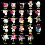 NEW Arrival Flower 8*6mm Bow Nail Charm- Nail Charms- Nail Jewelry- Nail Art