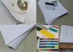 White Single Sided Digital Printing PVC Sheets Superior Aging Resistance