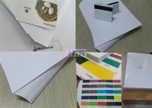 China White Single Sided Digital Printing PVC Sheets Superior Aging Resistance Performance wholesale