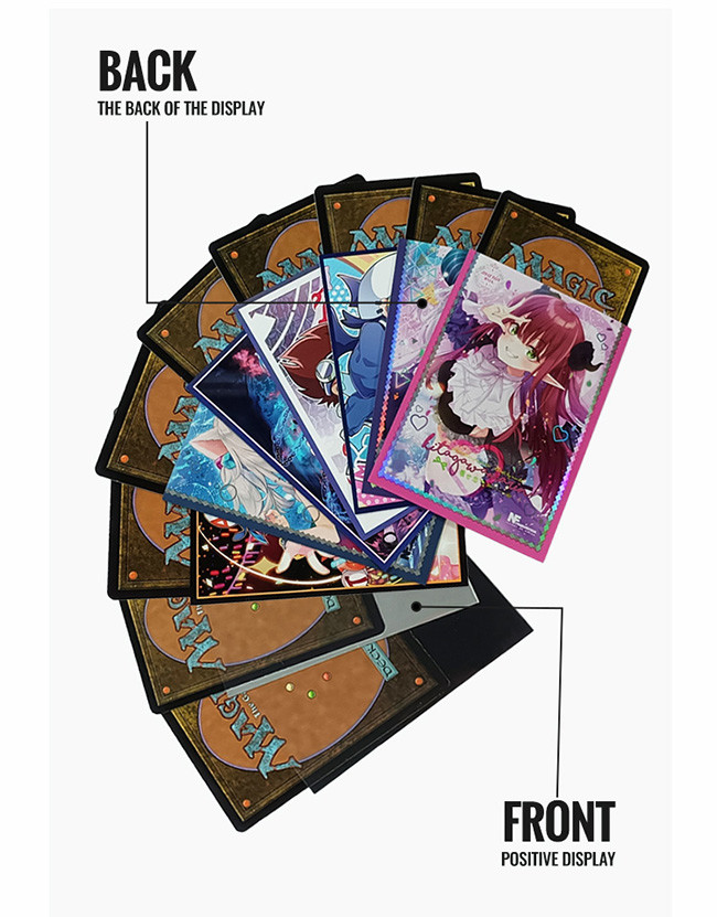 Custom Printed Art Card Sleeves For Game Pokemon Yugioh MTG Magic Card Standard Small Size Available Custom Made