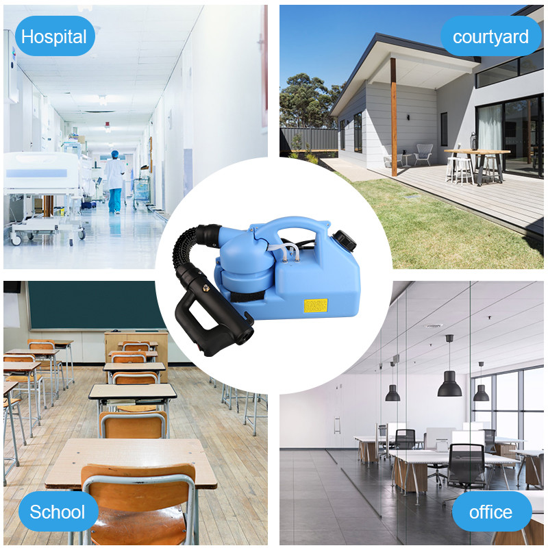 WILLDONE WD99 Electrostatic 7L Ultra Capacity ULV Fogging Disinfection Sprayer Machine Home Use Sprayer