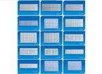 White L90mm W70mm Electroplating Accessories Polypropylene Plastic Mesh